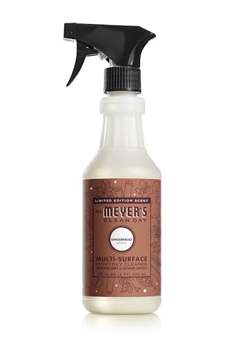 Image of Mrs. MEYER'S CLEAN DAY Multi-Surface Cleaner 3 Pack Variety, 16 OZ Each, 1 CT (Iowa Pine + Peppermint + Gingerbread)
