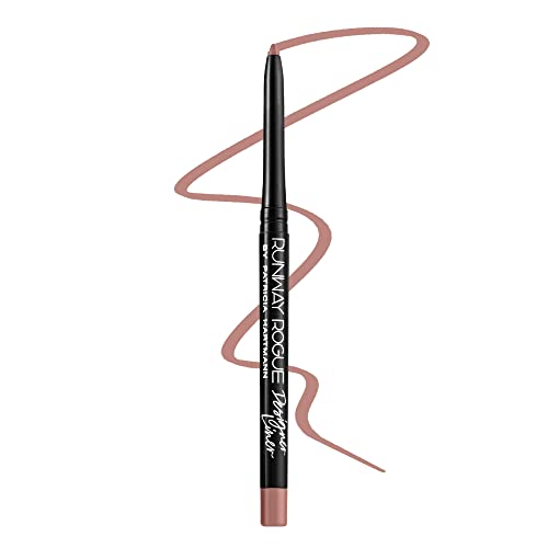 Runway Rogue Designer Liner Lip Pencil, Matte Light-Beige Lip Liner And Sharpener, Spotlight #TOP6