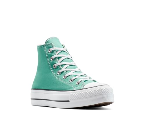 Image of Converse Chuck Taylor All Star Lift Platform Khaki Sneakers