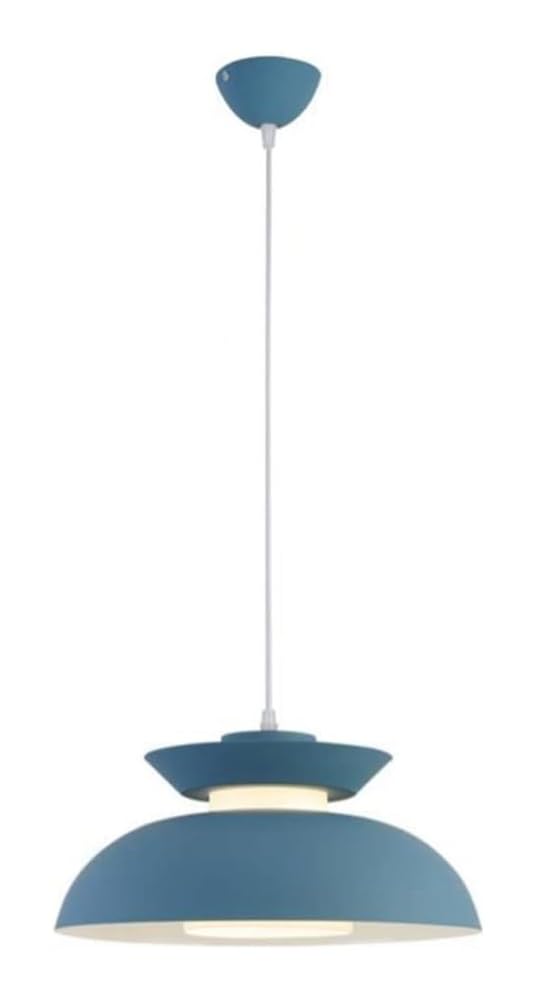LYMSXAZOU Ceiling Chandelier Lamp, Modern light fixture Nordic postmodern Decoration Pendant Lamp Colorful Simple Lampshade Metal Color Hanging Light Industrial Lighting Fixture for Bar Resta