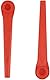 EVEHAP 100 Stück Kunststoffmesser Kompatibel mit Rasentrimmer Gardena EasyCut 23/18V, SmallCut 23/18V, ComfortCut 23/18V, Ersatzmesser RotorCut fur Gardena Rasentrimmer und Akkutrimmer