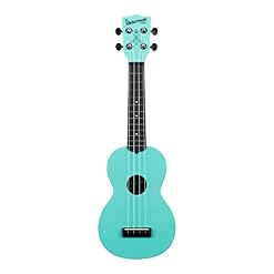 Kala KA-WMG-BL-S – Waterman, ukulélé soprano – Aqua Mist Glow in the Dark - Les Beatles, Paul McCartney, John Lennon, RIngo Starr, George Harrison Kala KA-WMG-BL-S - Waterman, ukulélé soprano - Aqua Mist Glow in the Dark – Image 2