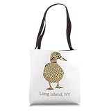Long Island NY Native American Mallard Duck Birdwatching Tote Bag