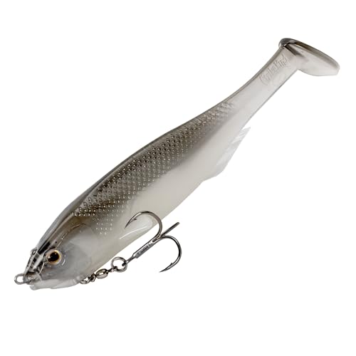 Leurre Strike King Final Copy pour carnassiers en étang et rivière coloris Ghost Shad 11,4 cm
