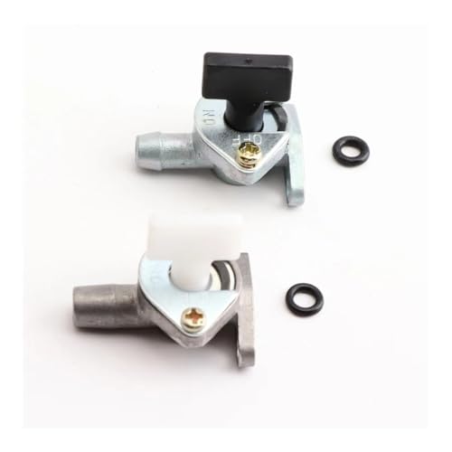Interruptor de grifo de aceite para motor de 2 tiempos 47cc y 49cc en color blanco 2
