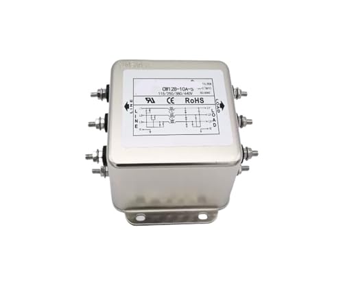 Filtre de puissance triphasé 380V CW12B-10A-S à interface de haute précision