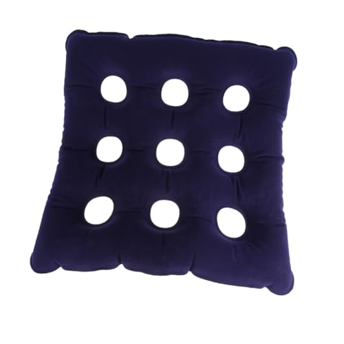 IWOWHERO Blow up Wheelchair Seat Cushion Inflatable Back Pad Soft Comfortable for Office Car