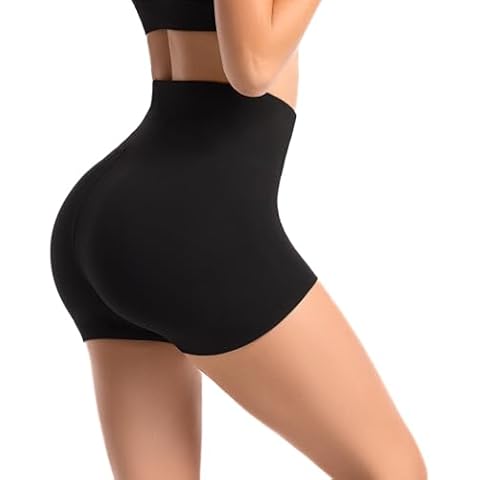 Shorts de sport Leafigure taille haute Cover