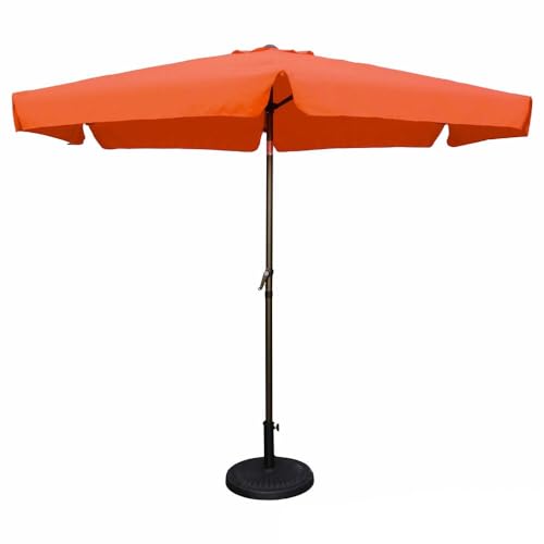 International Caravan Furniture Piece Outdoor 9 Foot Aluminum Umbrella With Flaps