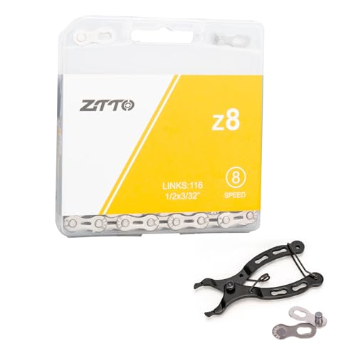 Amazon.co.jp: ZTTO ハーフホロー 8/9/10/11/12スピードバイクチェーン