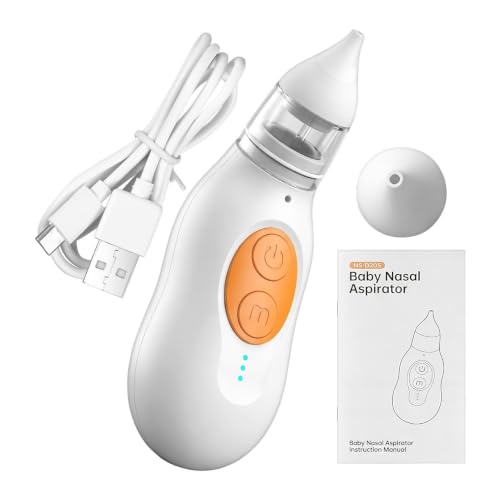 Aspirador Nasal Para Niños: Limpiador De Nariz Eléctrico, Nasal Par