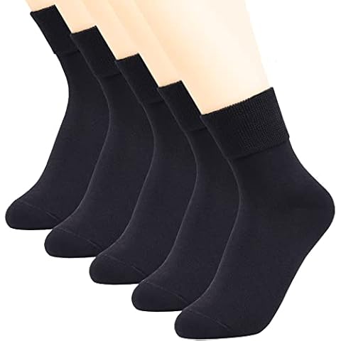 YOSENDE Chaussettes Noires Femme Cover