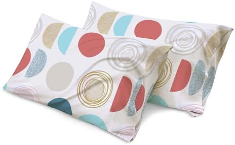 Cotton Comfort Bedding 3PCS King Duvet Cover Set, 100% Egyptian Cotton, 400 Thread Count, Floral Printed King Bedding Set with Pillowcase