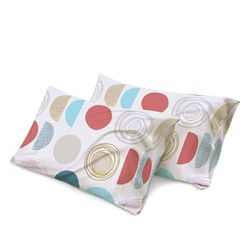 Cotton Comfort Bedding 3PCS King Duvet Cover Set, 100% Egyptian Cotton, 400 Thread Count, Floral Printed King Bedding Set with Pillowcase