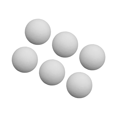 DOUDINGMAO 6lots Palline da calcio di ricambio professionali da balilla, accessori per giochi di famiglia, sport e feste