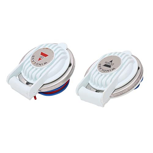 Marine Boat Windlass Foot Switch 2PCS Windlass Foot Switch Rust Proof Windlass Up and Down Foot Switches for Boat