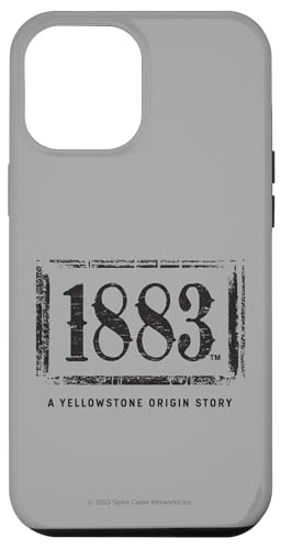 1883 Black Stamp A Yellowstone Origin Story Case for iPhone 12 Pro Max