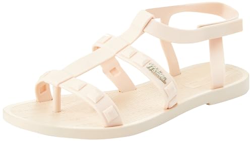 MELISSA Sun River AD, Sandalias Planas Mujer, Beige, 37 EU