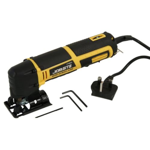 Image of NEILSEN CT4843 75W Mini Jigsaw Ideal for Intricate Cuts - Yellow