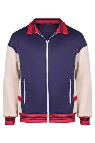 Yulefly Will Byers - Chaqueta de Strange Will azul, disfraz