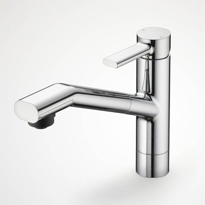 KVK 流し台用シングルレバー式シャワー付混合栓 KM908 (水栓金具) 価格