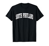 South Portland Maine ME Vintage Athletic Sports Design T-Shirt