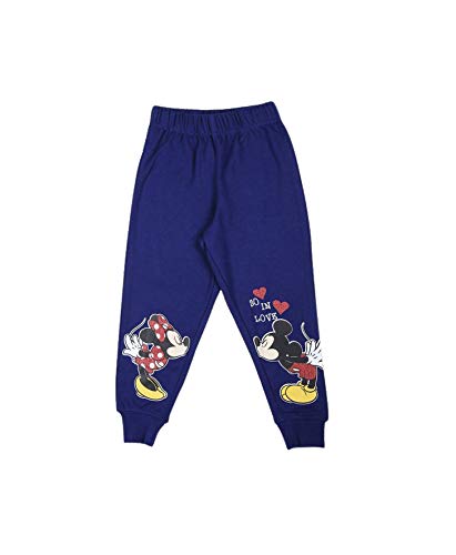 Disney By FBB Minnie Mouse Print Track Pants Royal Blue : Amazon.in ...