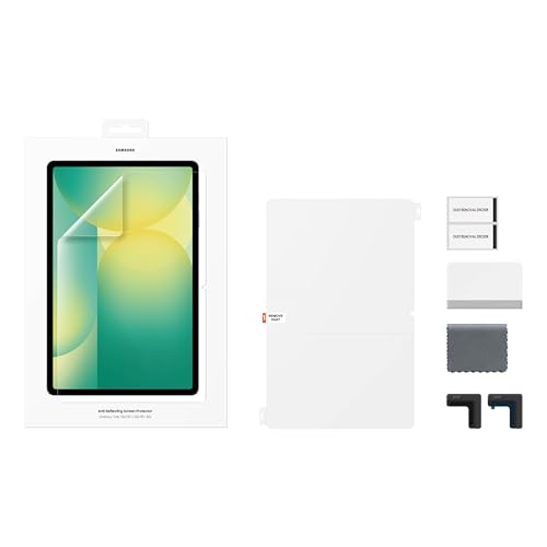 Image of Samsung Galaxy Tab S10 FE+ Anti-Reflective Screen Protector for Galaxy Tab S10 FE+, Attachable Coating, Transparent