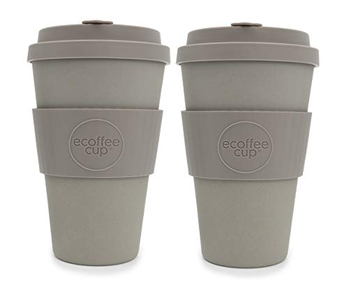 United Entertainment Ecoffee Cup - 400 ml - set van 2 (grijs)