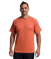 Columbia Men's Alpine Chill Pro Short Sleeve Crew, Tuscan, XX-Small