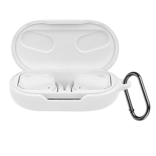 For JBL SOUNDGEAR SENSE �P�[�X [HVUYAL] �����h�~�p�̃t�b�N�𓋍ڂ��� �y�� �L�Y�h�~ �h�o �����ɂ��� �_�炩�ȃV���J�Q���̃X�|�[�c�N�[���ȃf�U�C�� �Ռ� �z�� �X���� �\�t�g �P�[�X�J�o�[ �����h�~�ی�(�z���C�g)