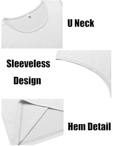 Image of COOFANDY Men's 3 Pack Workout Tank Tops Gym Muscle Tee Bodybuilding Fitness Sleeveless T Shirts