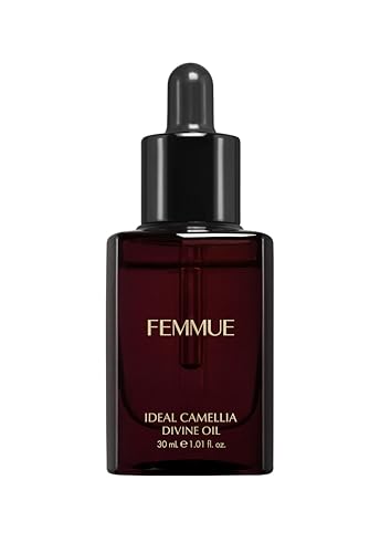 FEMMUE Ideal Camellia Divine Oil | Firming Face Oil with Camellia and Grapeseed | Anti Aging Barrier Repair, Hydrating for Dry Skin | Korean Beauty Skincare