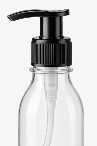 Image of Prakash 500ML Transparent Trophy Bottle (Pack of 3) Empty Plastic Trophy Pump Bottles Dispenser Portable Shampoo Lotion Hand Pump Bottle