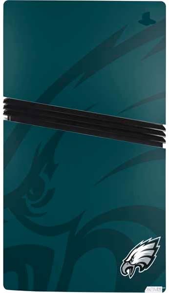 Skinit Decal Gaming Skin Compatible with PS5 Pro Console - Officially Licensed NFL Philadelphia Eagles Double Vision Design