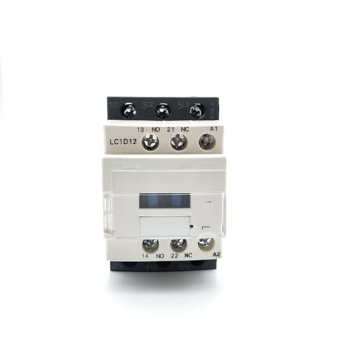 Contacteur AC 12A haute isolation 690V LC1D12F7C à double contact auxiliaire NO NC