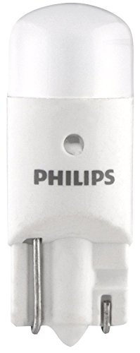 Philips 127916000KB2 T10/168/12961 White 6000K LED light bulb, 2 Pack