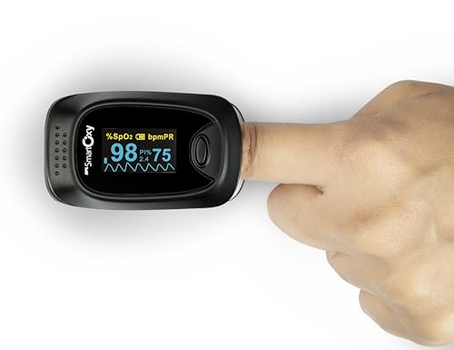 BPL Medical Technologies Smart Oxy Finger Tip Pulse Oximeter (Bla...
