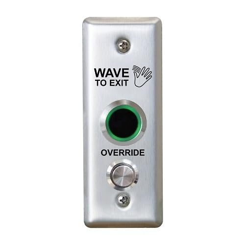 CM-221M/46N ValueWave Touchless Switch with Manual Override, 12/24VDC, 1-Relay