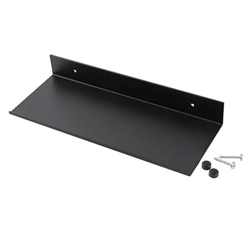 Yardwe Estante para baño Estantes de Metal montados en la Pared Almacenamiento de Ahorro de Espacio Estantería Champú Jabonera para Cocina Baño Casa (30 cm)