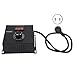 Thyristor Electrical Voltage Regulator, Dimming Speed Regulation for Household and Industrial Use, Flame Retardant Metal Case (US Plug 110V)