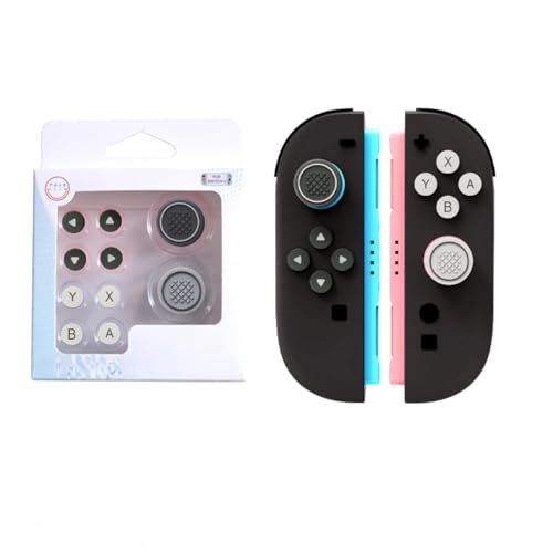 Joystick Caps for Switch2 Silicone Button Caps Silicone Colored Button Stickers