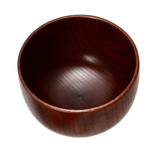 FOMIYES 2pcs Men's Shaving Cup Shave Bowl Durable Wooden Smooth Surface Easy to Clean