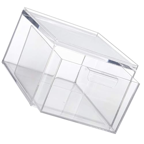 iplusmile Organizador de Cajones Apilable Transparente, Caja de Almacenamiento Extraíble de Plástico, un Nivel, para Escritorio y Hogar, Contenedor Compacto para Ordenar Dormitorios