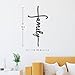 Vivegate Family Sign Metal Cross Wall Decor, 14.5