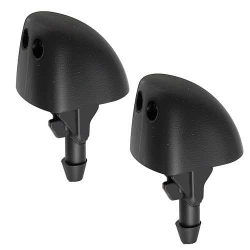 MospdyGear 2 Pcs 93160047 7700823915 Windscreen Wiper Washer Jet, Replacement for Vauxhall Vivaro J7 F7 2001-2014, Replaces 2893000QAA, 4409753
