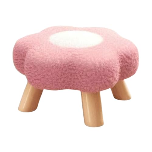 Generico Taburete de Flores, Asiento Decorativo reposapiés para sofá, Interior, Dormitorio, salón, guardería, Universidad, Sala de Juegos, Entrada de apartamento bajo Escritorio
