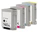 Produktbild 4 XL Druckerpatronen Ersatz für HP 940XL, kompatibel für HP Officejet Pro 8000 Wireless, 8000AIO, 8000W, 8500, A809, A909a, A909g, A909n, 8500A e-All-in-One Plus, All-in-One 8500AIO, 8500W