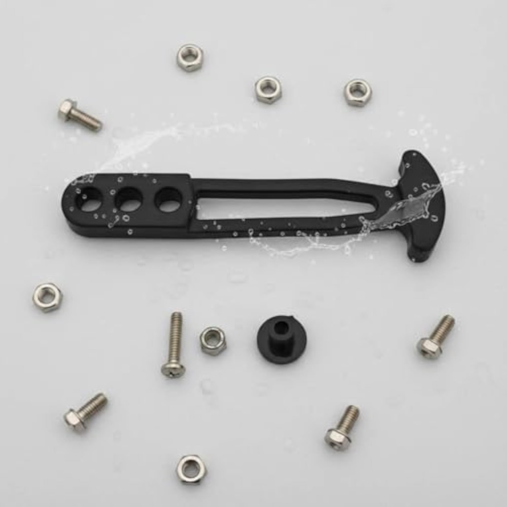 Wear-Resistant Rubber T-Handle Pull Latch for Marine Use