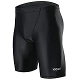 K898 Men's Swim Jammers UPF50+, Swim Training Printed Jammer Swimsuit Endurance Compression for Men